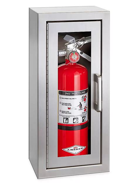 extinguisher cabinets stainless steel|tamper proof fire extinguisher cabinets.